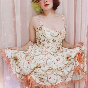SUGAR THRILLZ *Rare* Opulence Marie Antoinette Renaissance Corset Dress